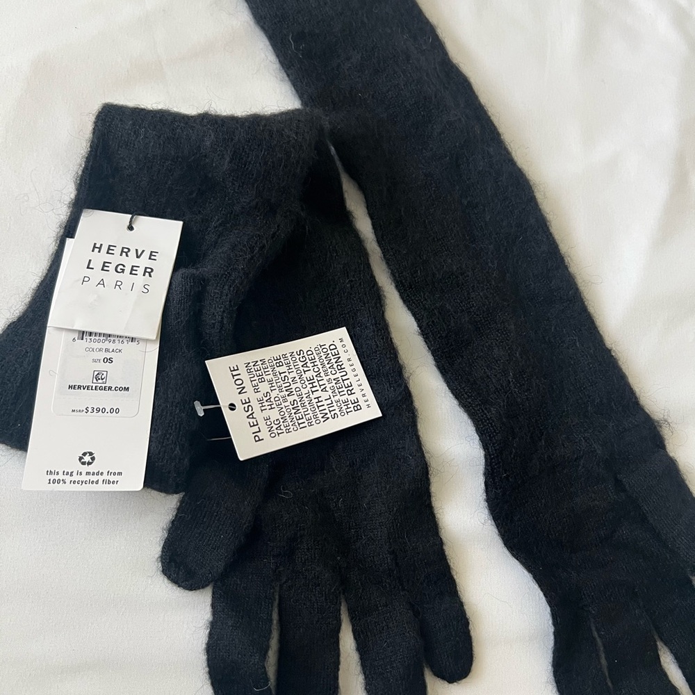 Herve leger gloves